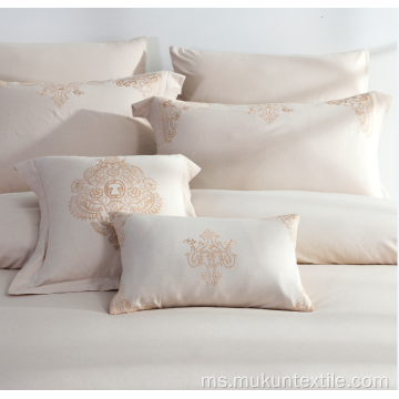 100% poliester Comforter Quilts menetapkan tempat tidur